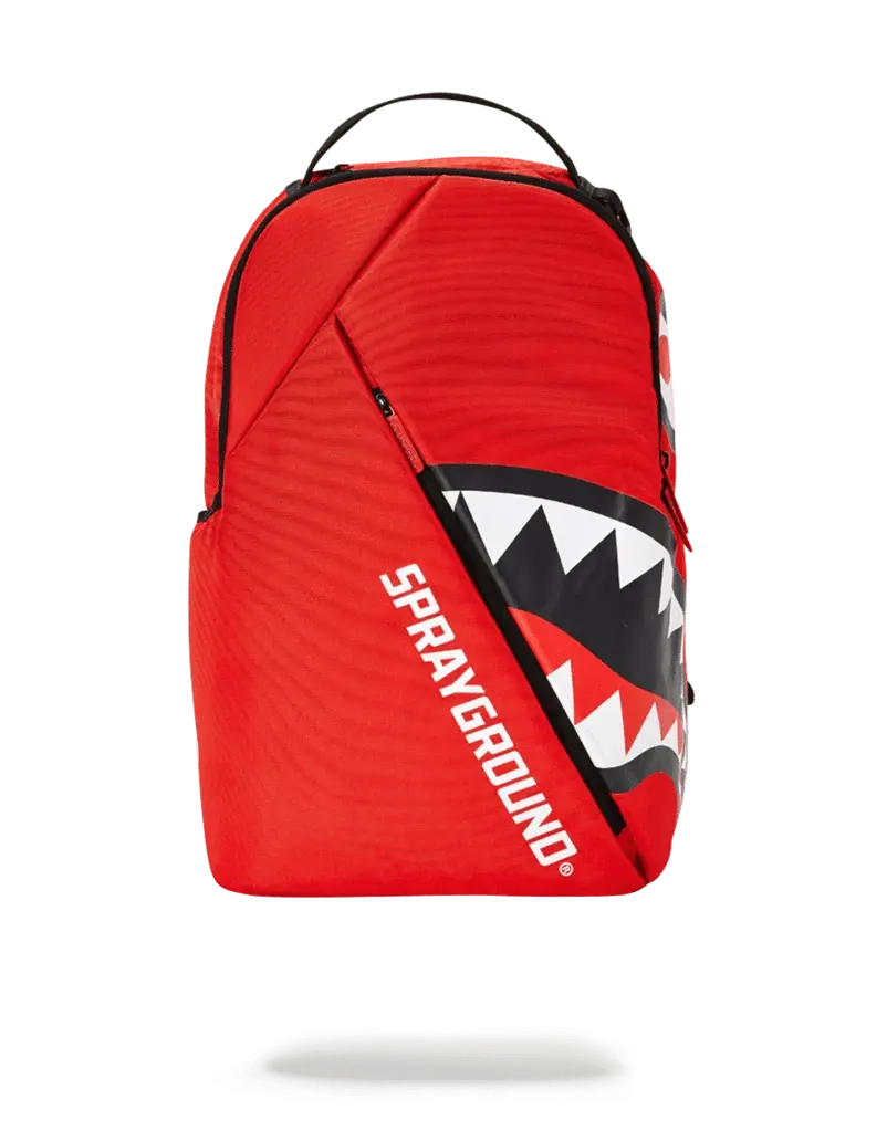 Sprayground Angled Shark 'Red'