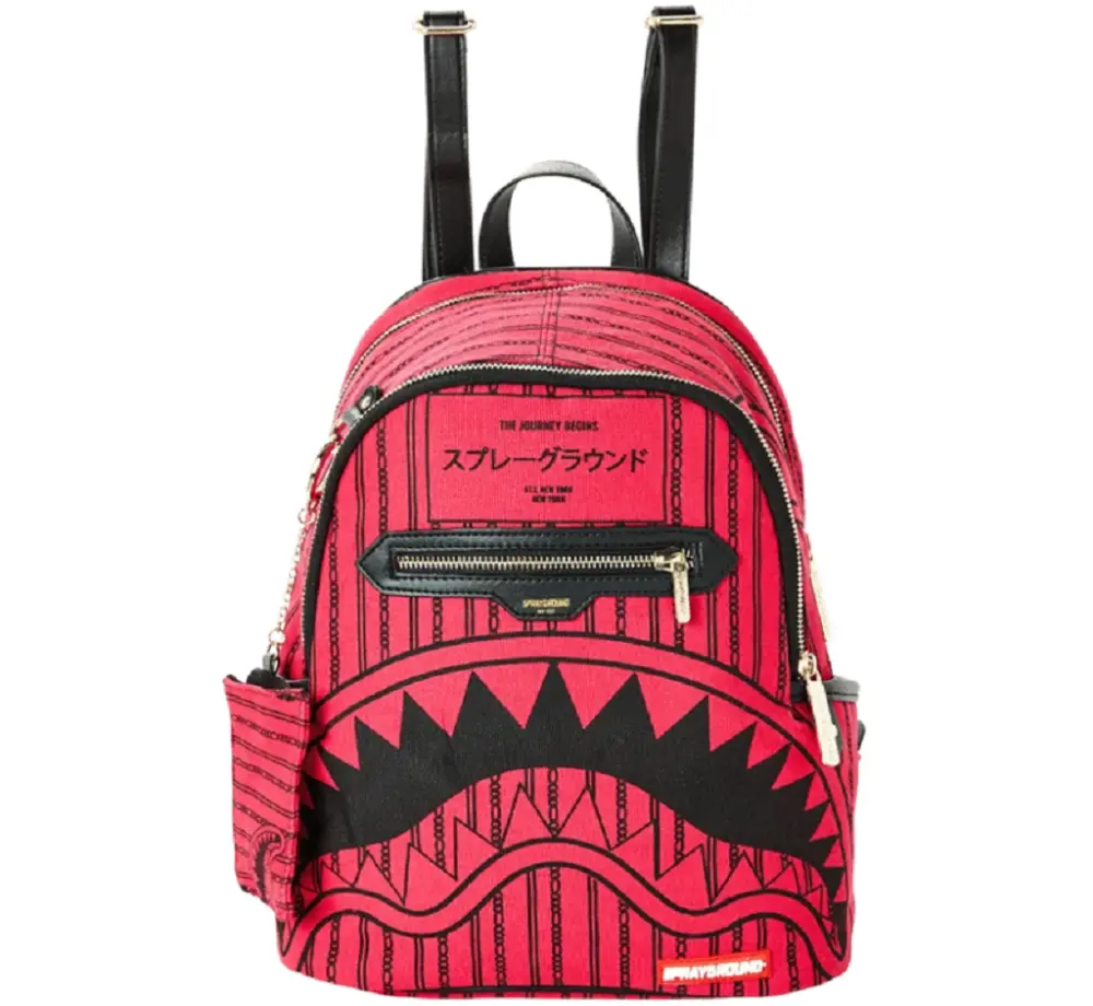 Balo Sprayground Pink Reverse Shark In Paris Savage