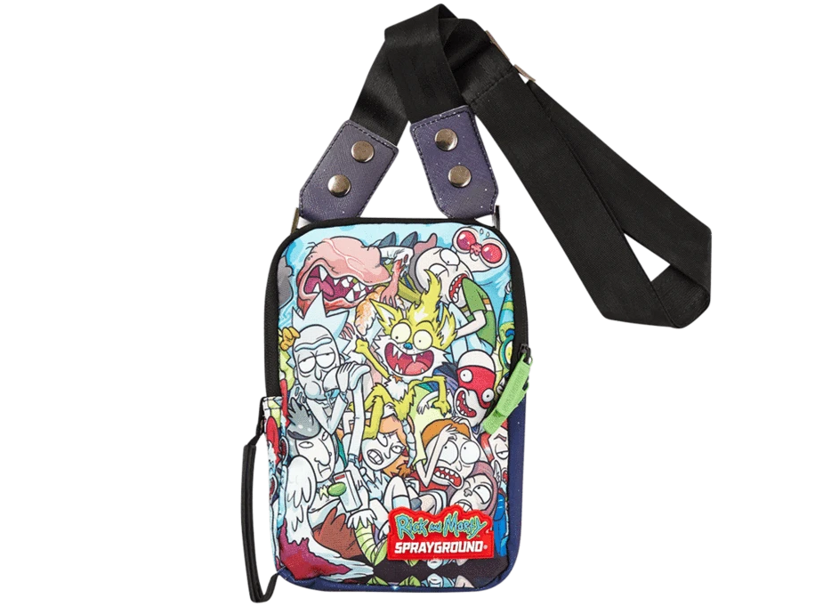 Túi Sprayground Rick & Morty Crammed Sling