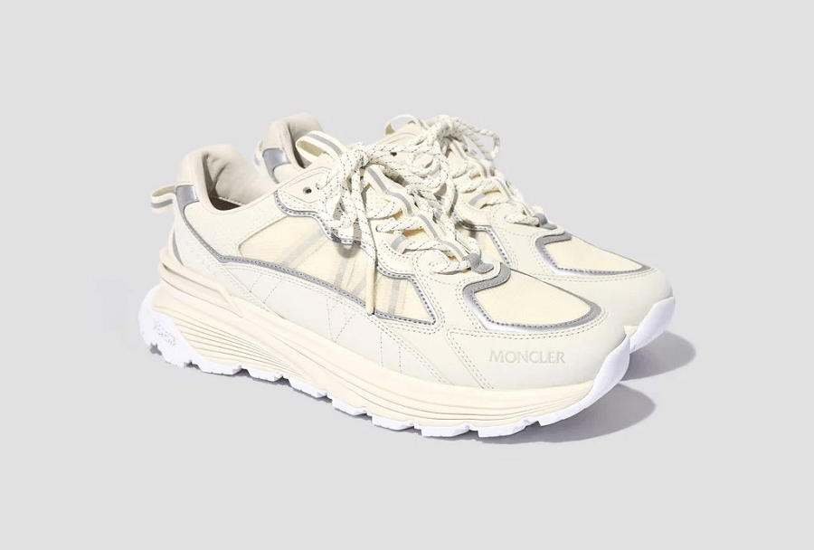 Giày Moncler Lite Runner Low Trainers 'Off White' H209A4M00070M2055034 - Ảnh 4
