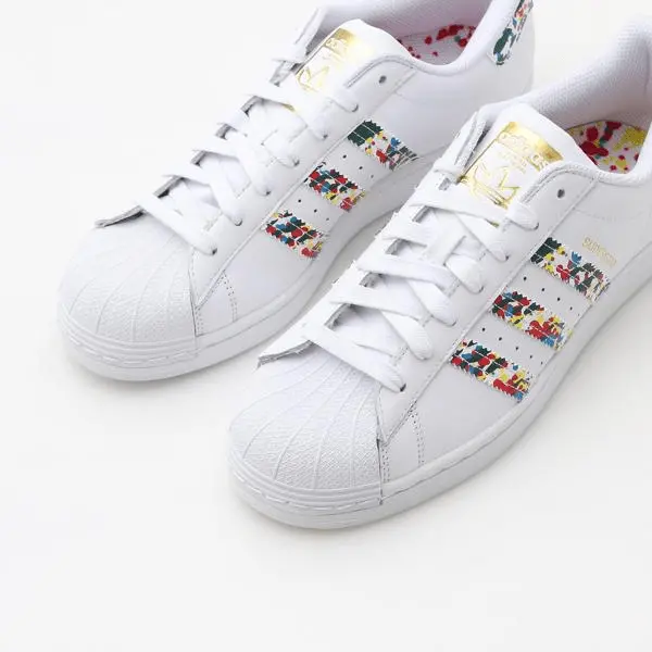 Giày Adidas Superstar White Splatter FX5540 - Ảnh 3