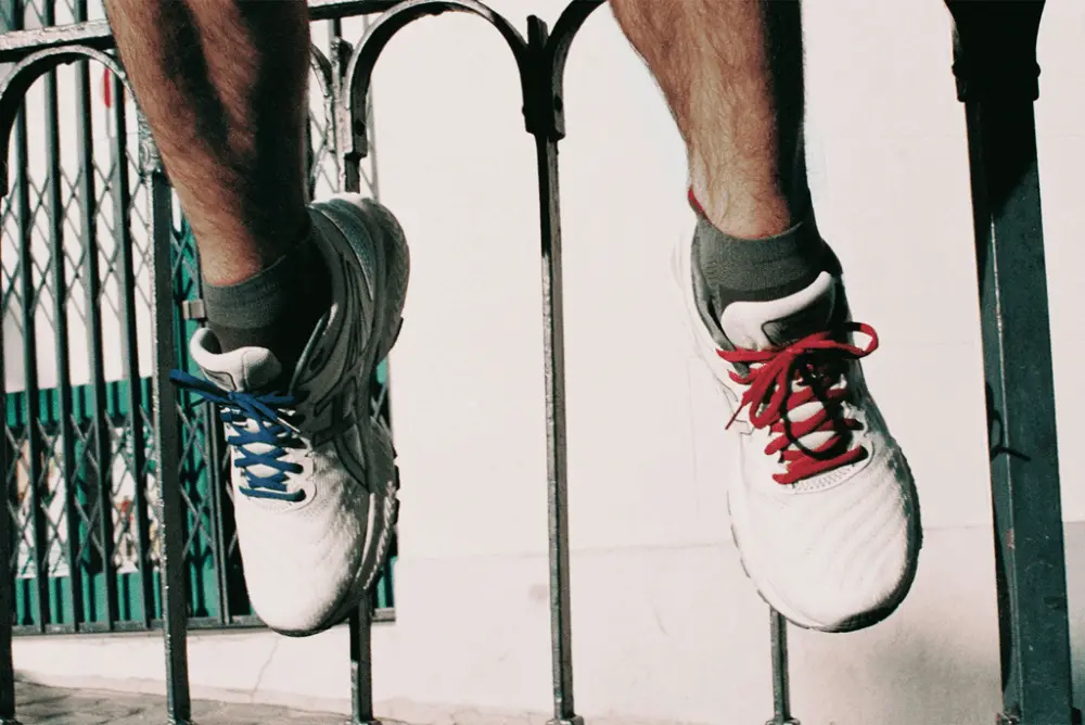 Giày Asics Reigning Champ x Gel Nimbus 22 Paris Edition 1021A516 020 - Ảnh 6