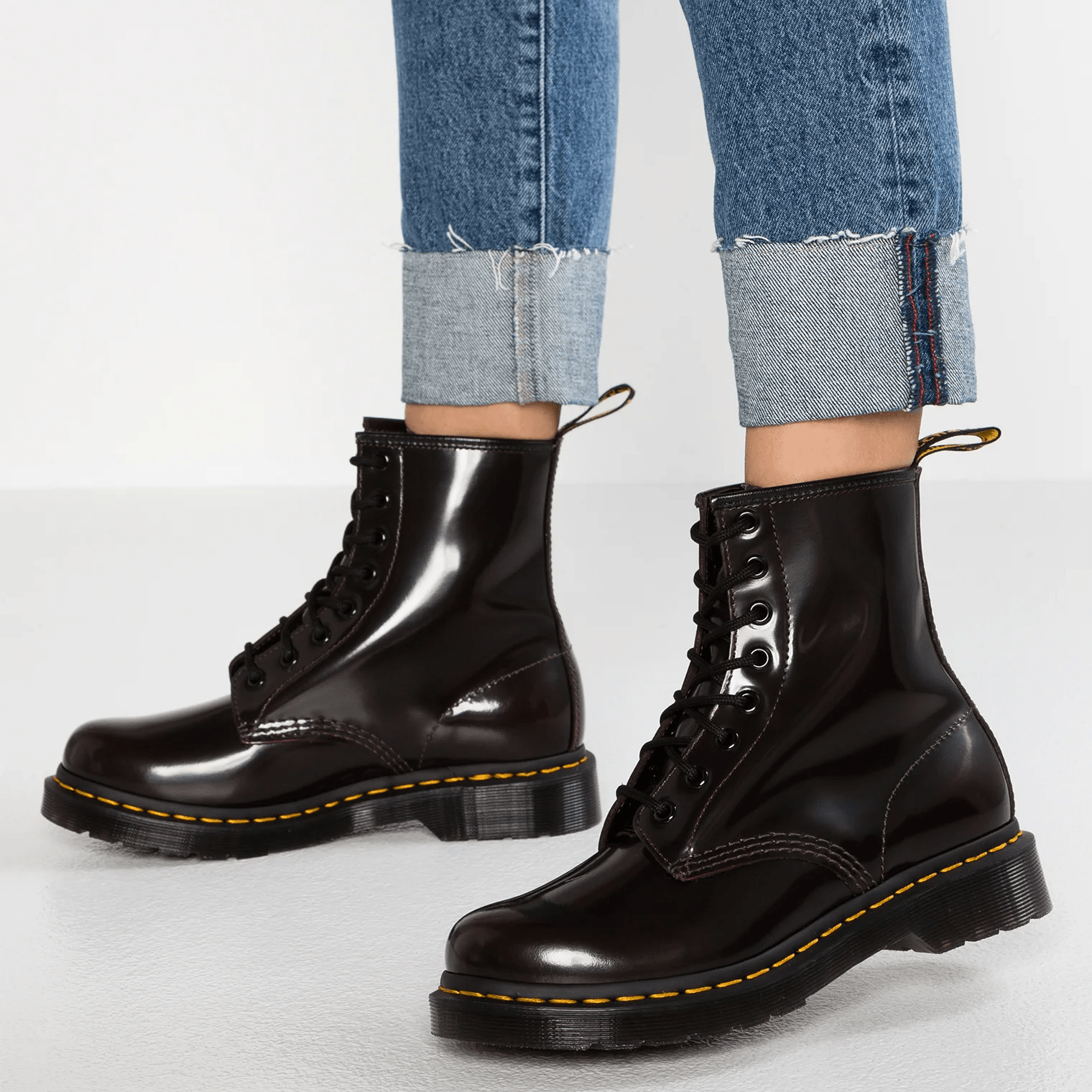 Giày Dr. Martens Wmns Arcadia Leather Lace Up Boot 'Cherry Red' 13661601 - Ảnh 2
