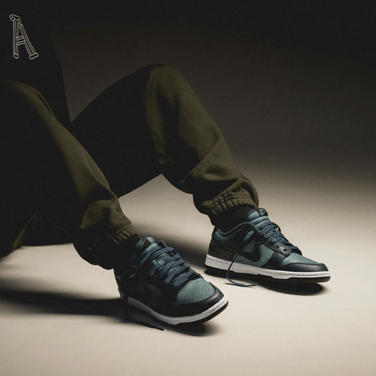 Giày Nike Dunk Low 'Mineral Slate Armory Navy' DR9705-300 - Ảnh 3