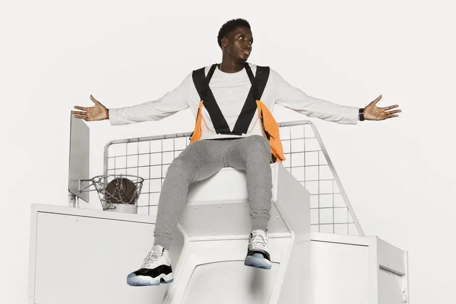 Giày Nike Air Jordan 11 Retro 'Concord' 2018 378037-100 - Ảnh 6