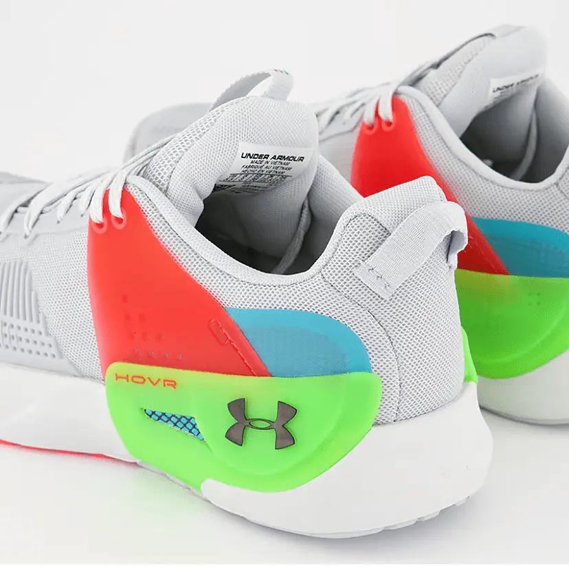 Giày Under Armour HOVR Apex 'Grey Orange' 3022209-100 - Ảnh 3