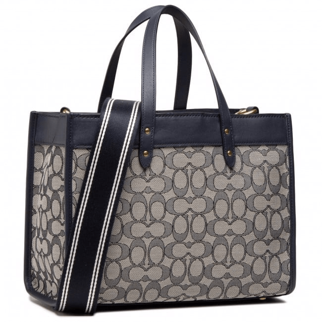 Túi Coach Field Tote 30 In Signature Jacquard C3282 B4RH3 - Ảnh 4