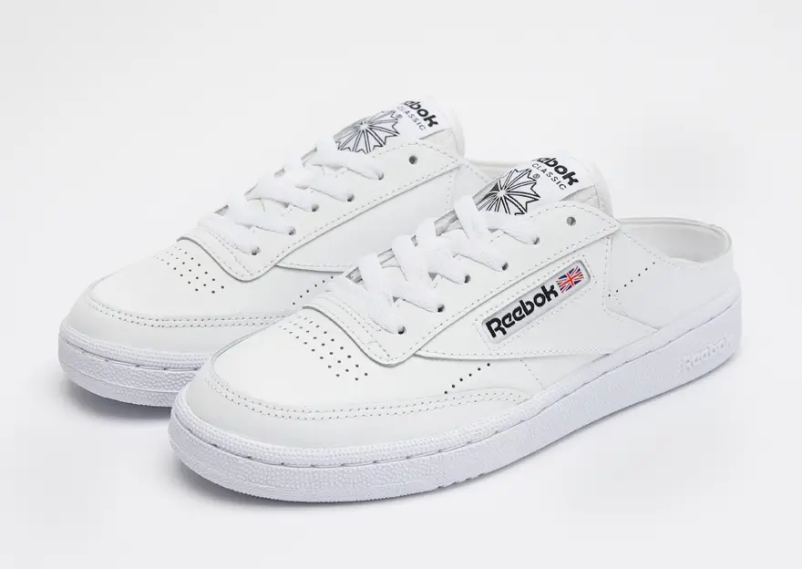 Giày Reebok Club C 85 Mule 'White' FX4219 - Ảnh 5