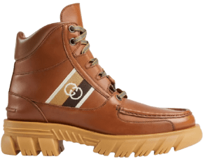 Giày Gucci Men's Ankle Boot With Interlocking G Cuir Leather 663368-DTNE0-2560