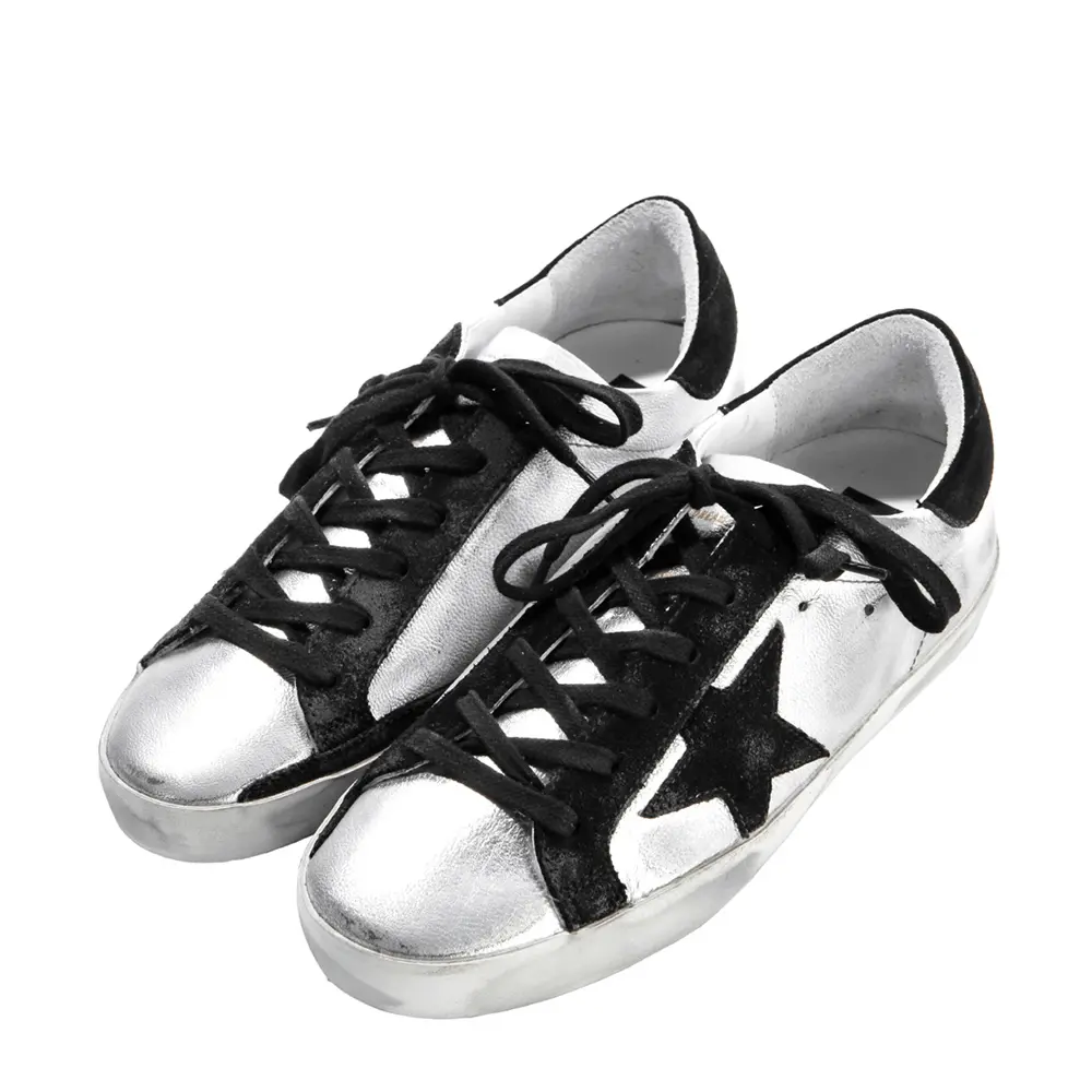 Giày Golden Goose Women's Superstar Low Top Sneakers 2 GWF00101-F000312-60246 - Ảnh 3