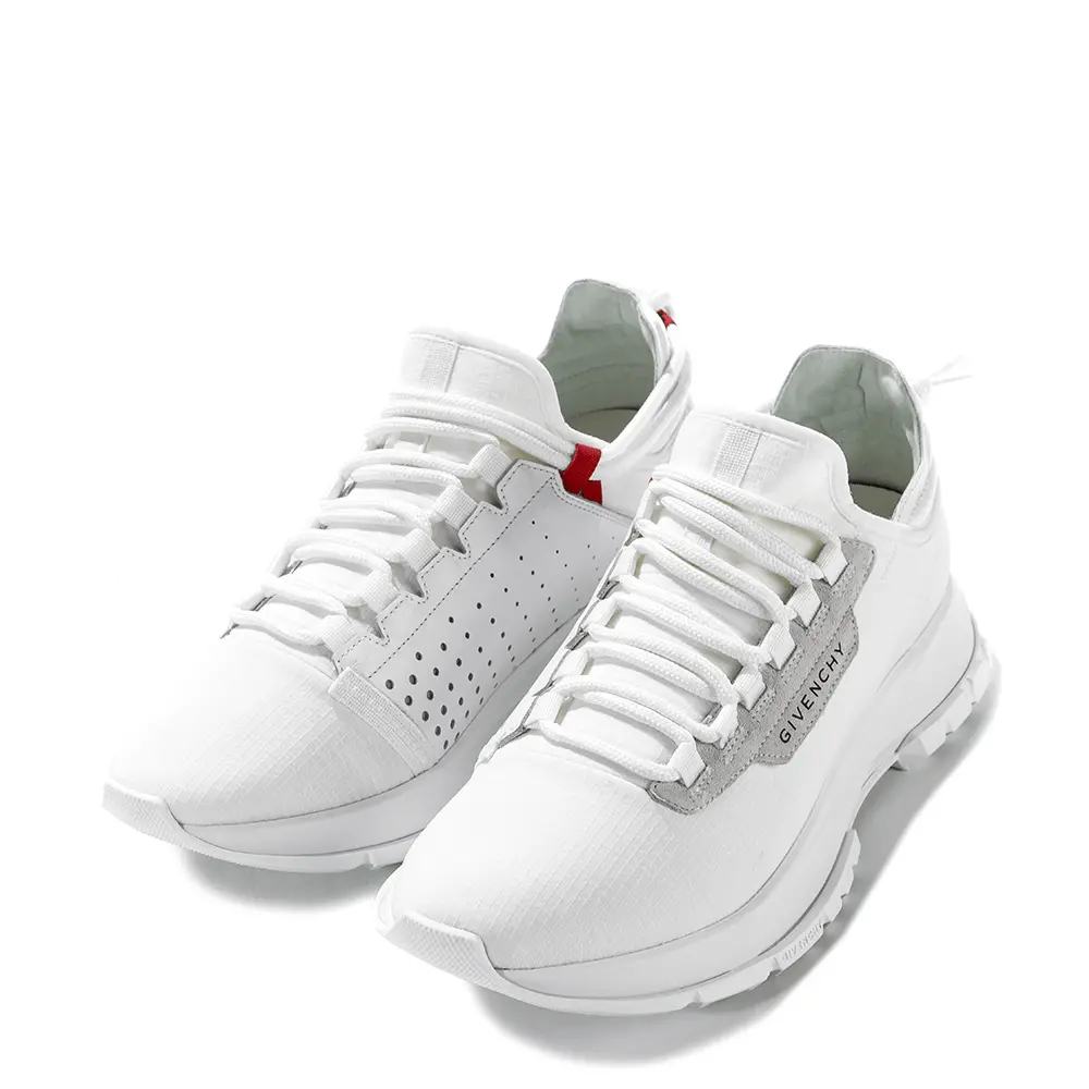 Giày Givenchy Spectre Sneakers In Nylon And Leather BH003AH0N3-100 - Ảnh 5