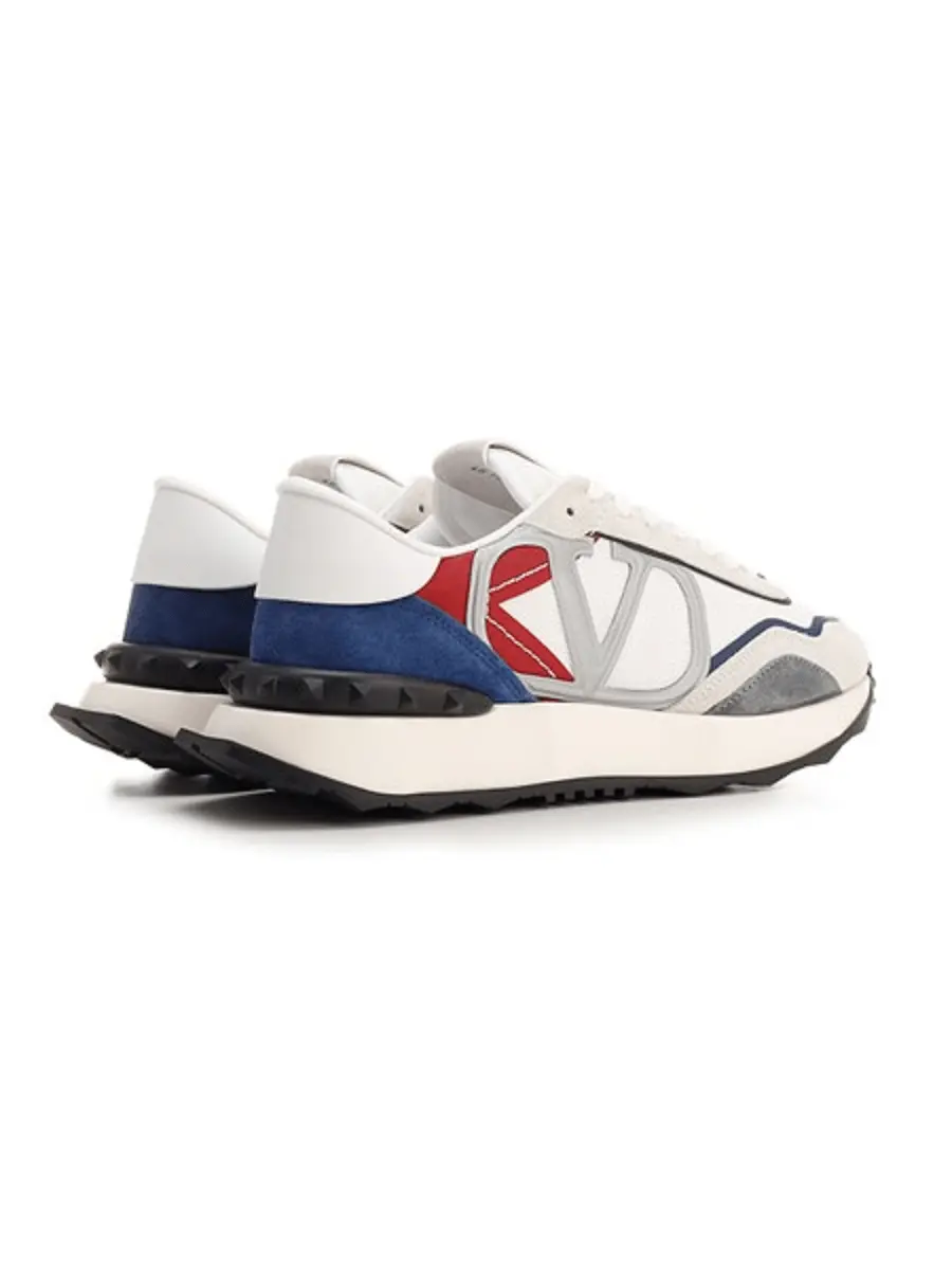 Alternative view of Giày Valentino Garavani Netrunner Fabric and Suede Sneaker 1Y2S0F28SAS7DC