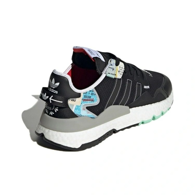 Giày Adidas Nite Jogger 'Black' GW4228 - Ảnh 3