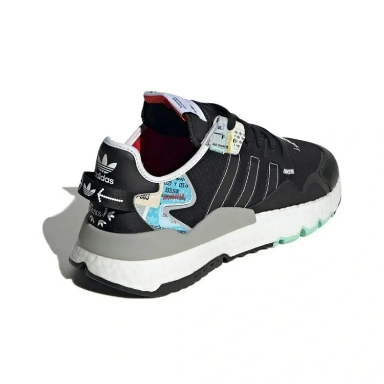 Giày Adidas Nite Jogger 'Black' GW4228 - Ảnh 3