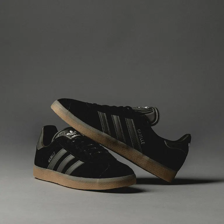 Giày Adidas Gazelle 'Black Olive Gum' GX2210 - Ảnh 4