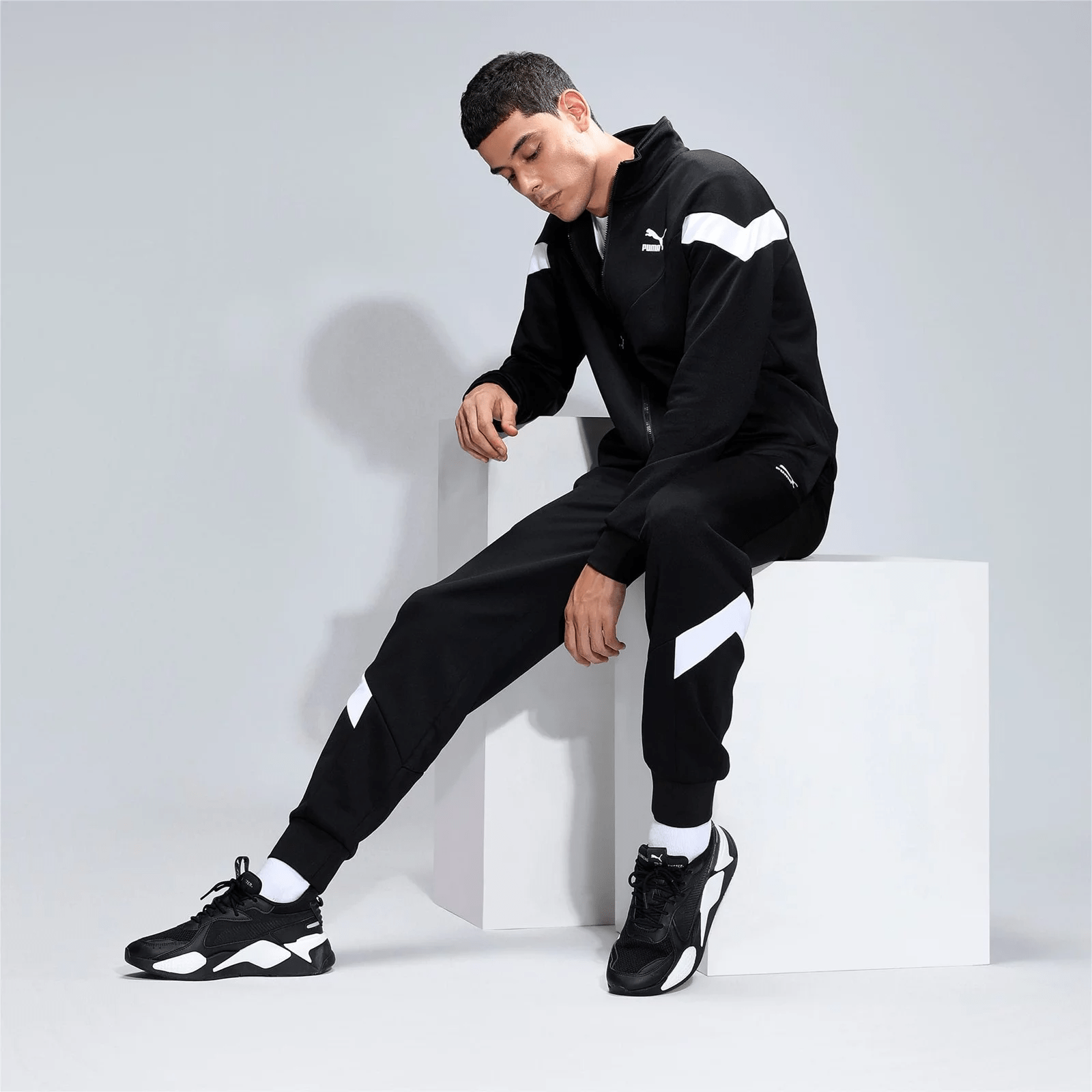 Giày Puma RS-X 'Pop - Black White' 380461-02 - Ảnh 2