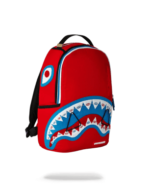 Alternative view of Sprayground Braces Shark Red