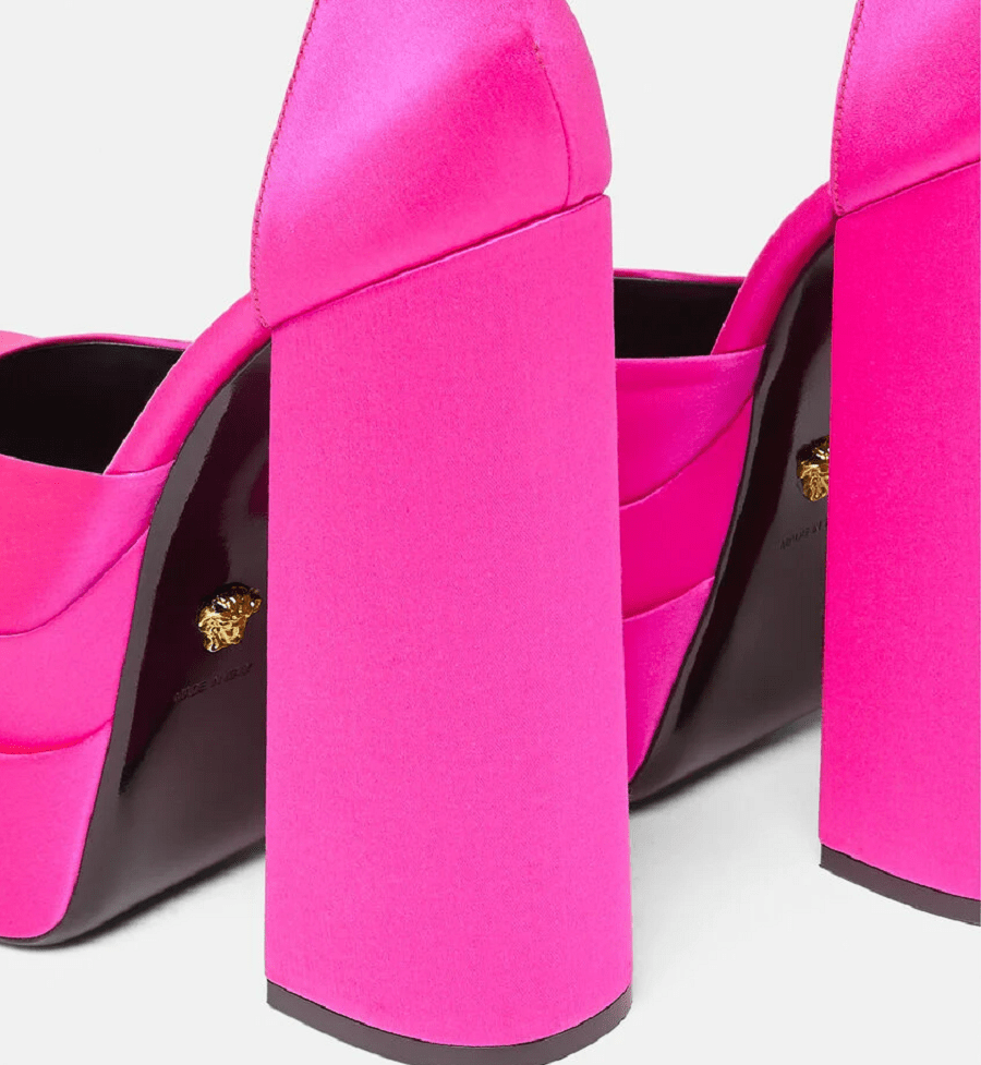 Giày Versace Medusa Aevitas Platform Pumps 1002005-DRA67-1PA4V - Ảnh 5