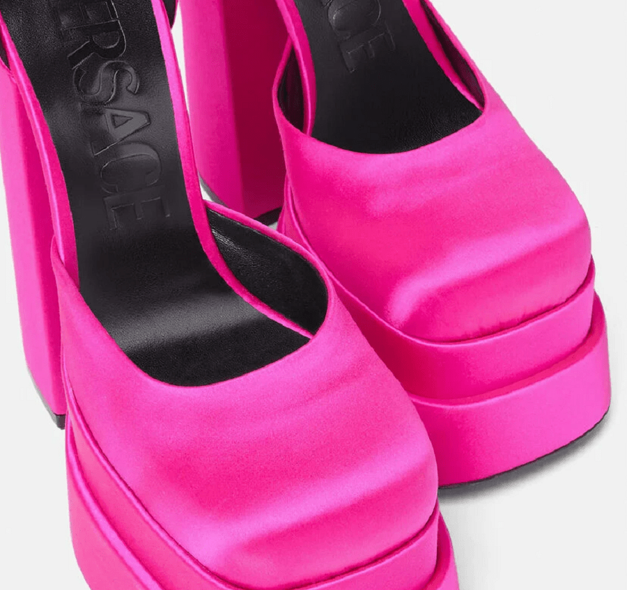 Giày Versace Medusa Aevitas Platform Pumps 1002005-DRA67-1PA4V - Ảnh 4