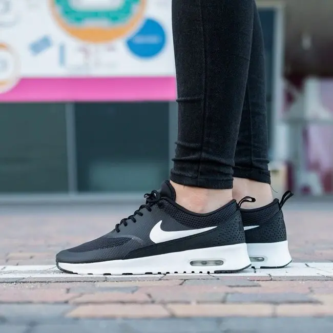 Giày Nike Air Max Thea 'Black Summit White' 599409-020 - Ảnh 3