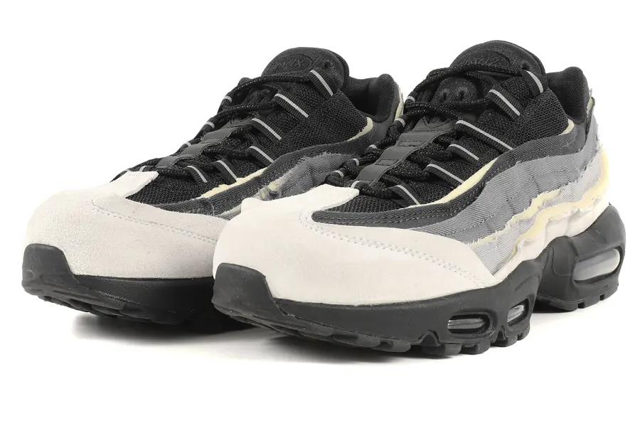 Giày Nike Comme des Garçons x Air Max 95 'Grey' CU8406-101 - Ảnh 5