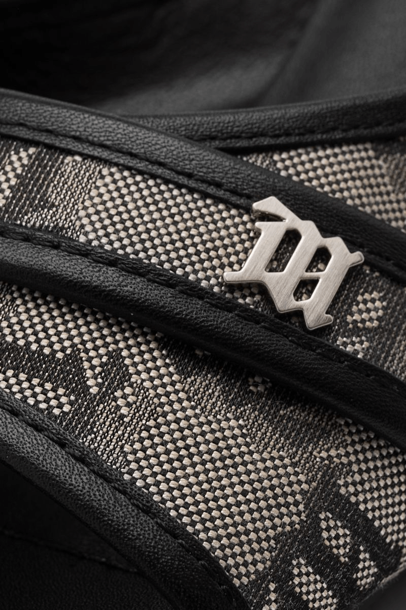 Giày MSIBHV Sasha Slip On Sandal Monogram Beige 3121BM631 - Ảnh 4