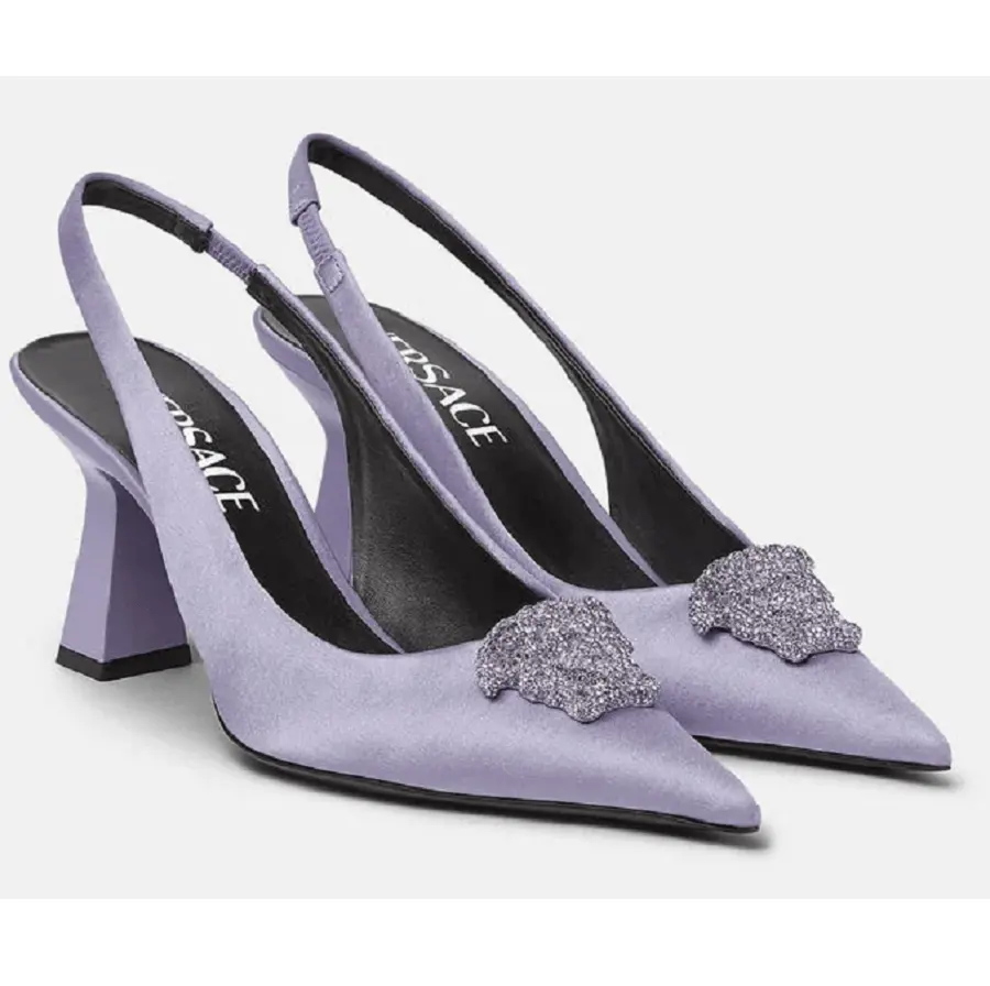 Giày Versace La Medusa Patent 'Purple' 1002388-1A00619-1L720 - Ảnh 4