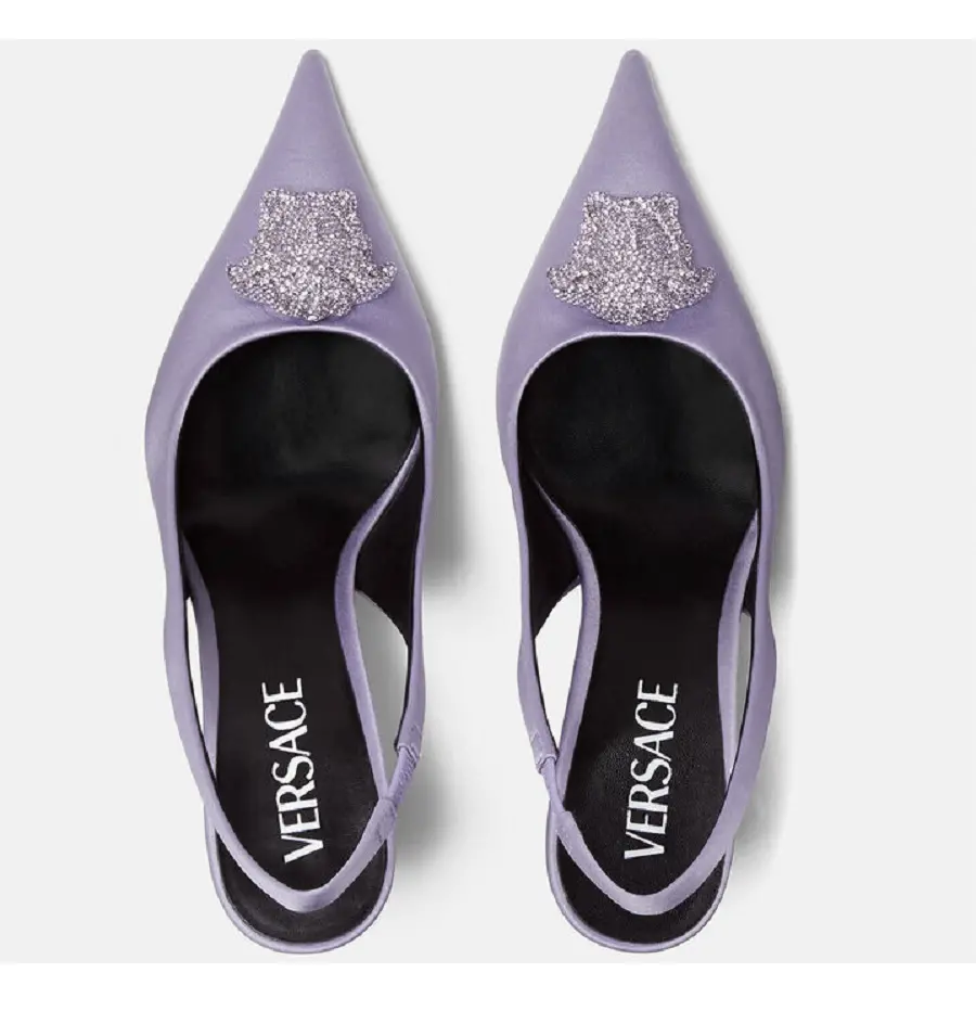 Giày Versace La Medusa Patent 'Purple' 1002388-1A00619-1L720 - Ảnh 3