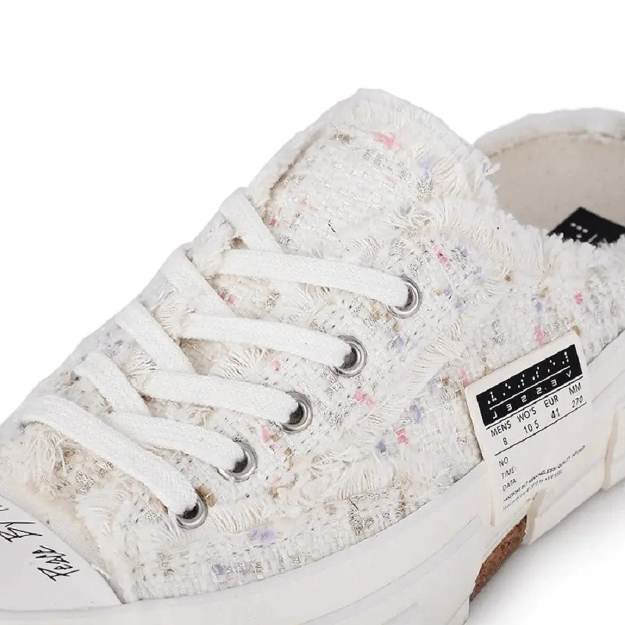 Giày xVESSEL G.O.P. Slip On 'White Tweed' - Ảnh 8