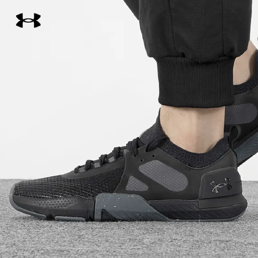 Giày Under Armour Tribase Reign 4 'Black' 3025080-001 - Ảnh 4