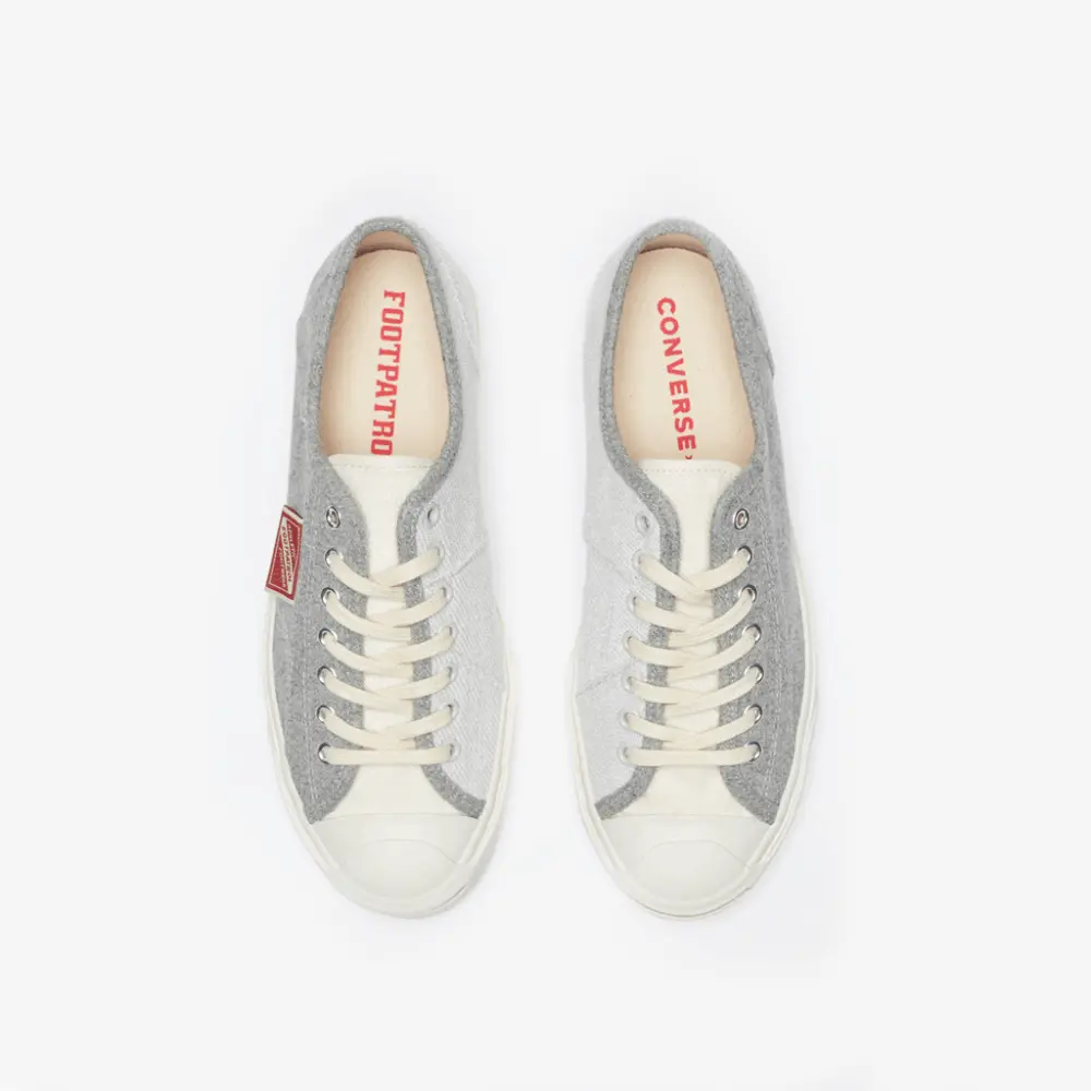 Giày Converse Foot Patrol x Jack Purcell Ox 'Grey' 165492C - Ảnh 4