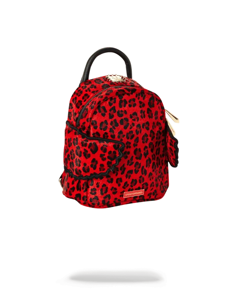 Alternative view of Sprayground Red Leopard Angel