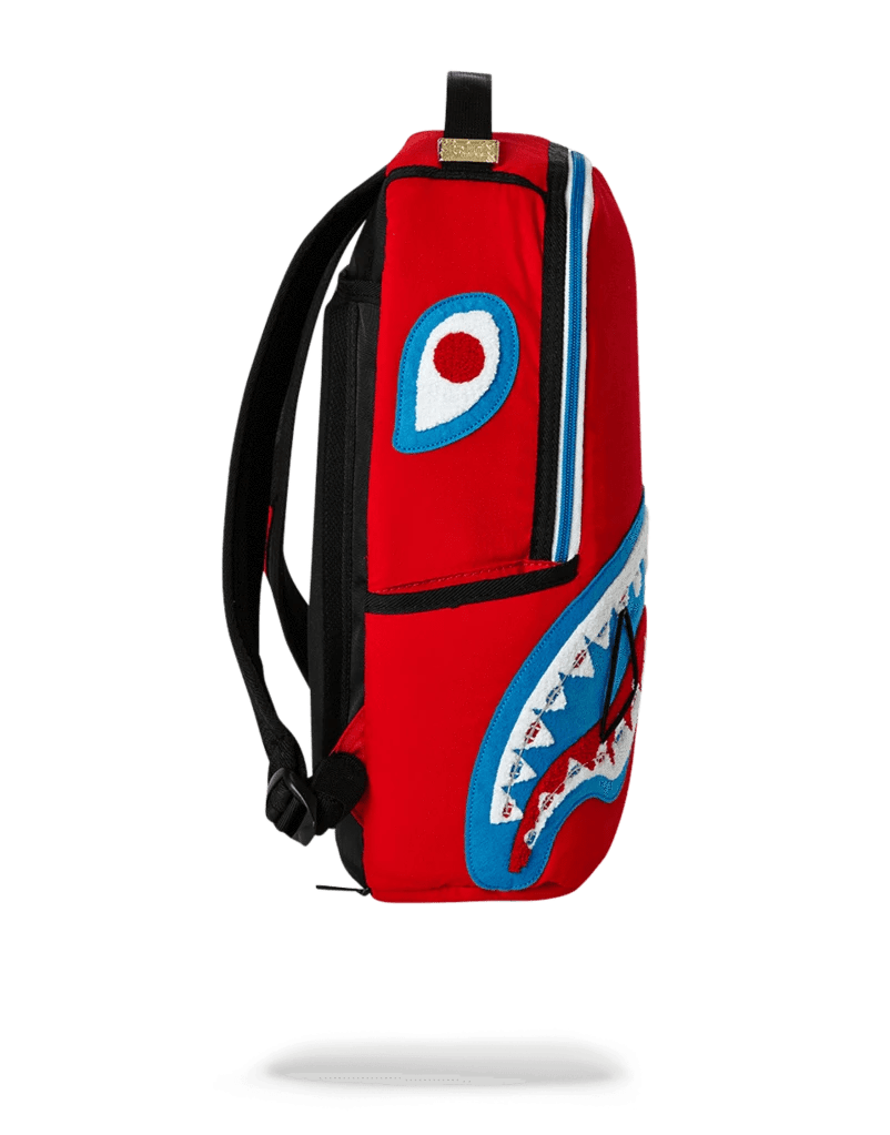 Sprayground Braces Shark Red Jordan 1