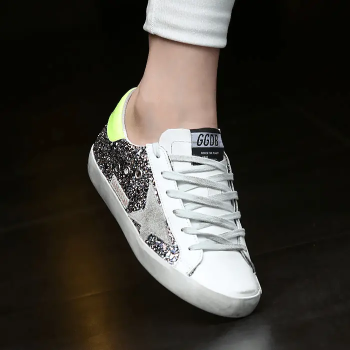 Giày Golden Goose Superstar Women's Sneakers G36WS590-V58 - Ảnh 5