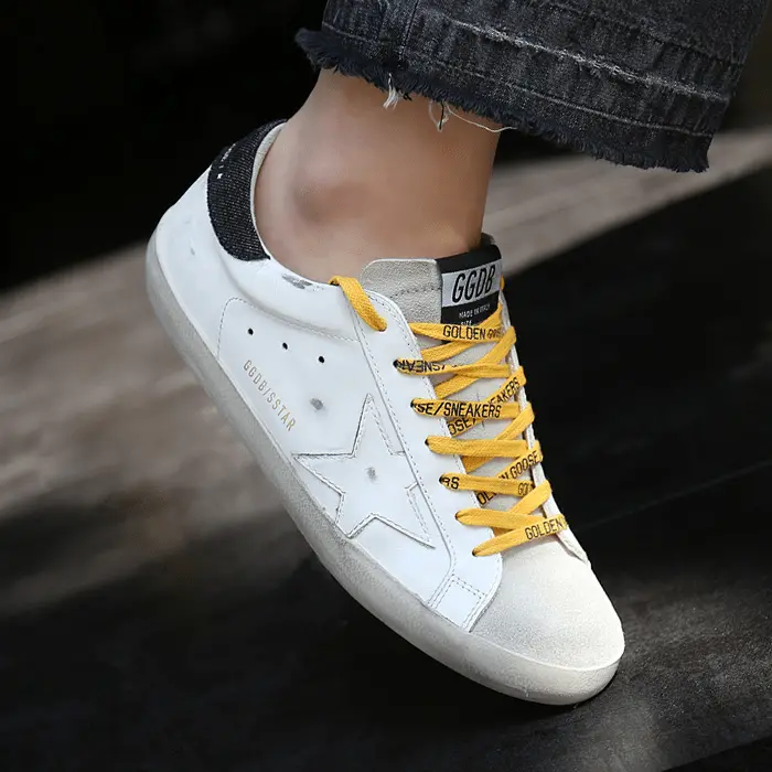 Giày Golden Goose Superstar 'White Black' GMF00101-F000615-10220 - Ảnh 7