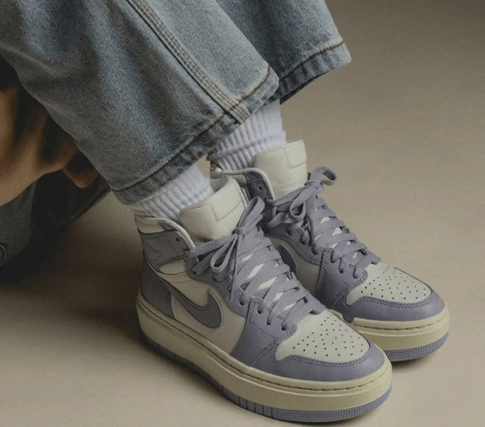 Alternative view of Giày Nike Air Jordan 1 Wmns Elevate High 'Titanium' DN3253-105