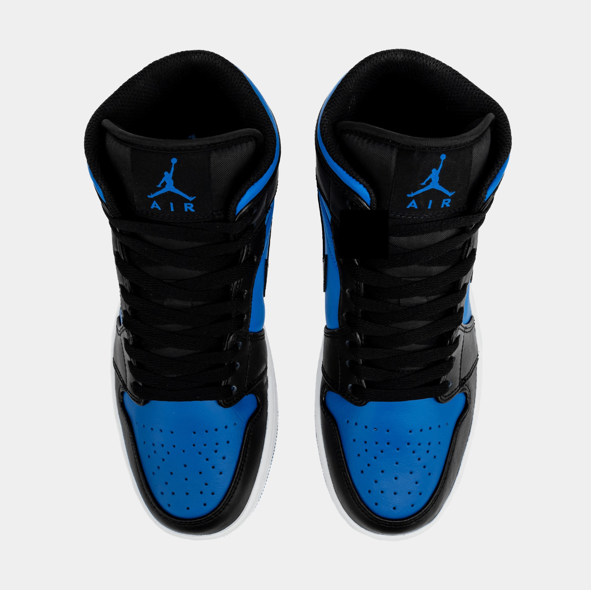 Giày Nike Air Jordan 1 Mid 'Black Royal Metallic' DQ8426-042 - Ảnh 4