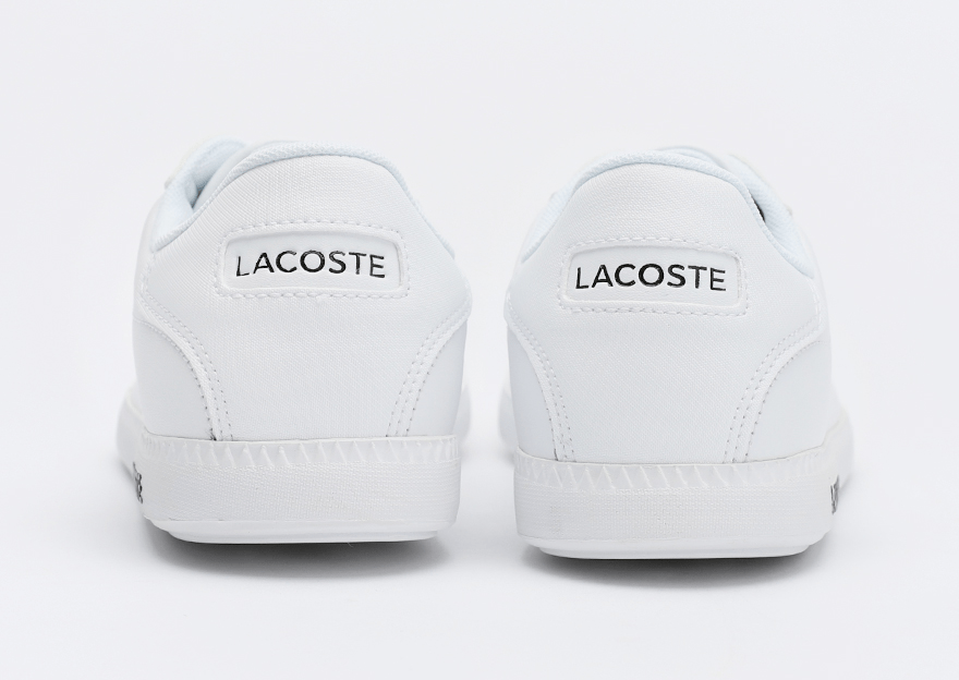 Giày Lacoste Grazie 2 SMA Leather White 7-40SMA0075-21G - Ảnh 4