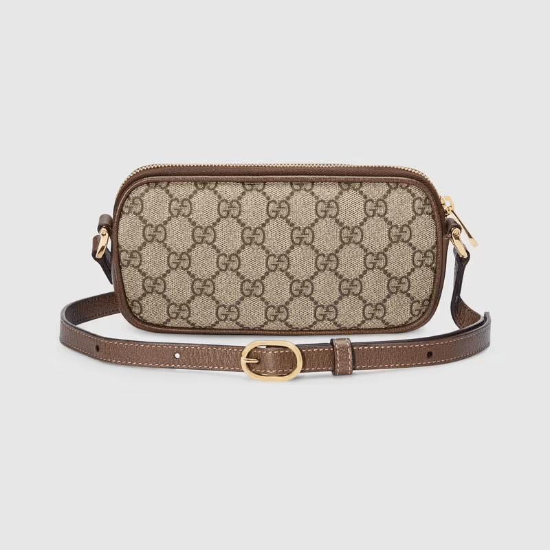 Túi Gucci Ophidia GG Mini Beige And Brown Leather 598664-96IWS-8745 - Ảnh 3