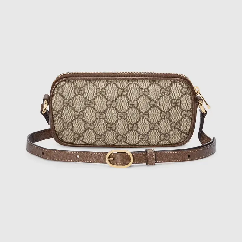 Túi Gucci Ophidia GG Mini Beige And Brown Leather 598664-96IWS-8745 - Ảnh 3