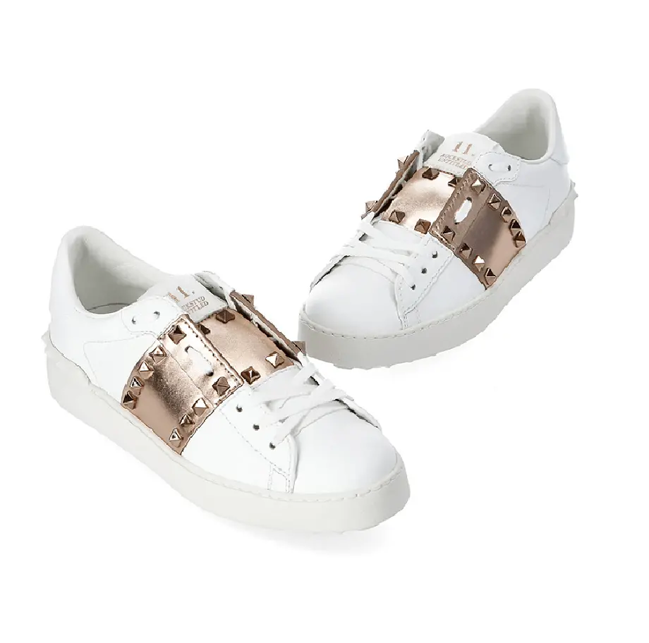 Giày Valentino Rockstud Untitled 'White' VW2S0A01-HEL-0JC - Ảnh 4