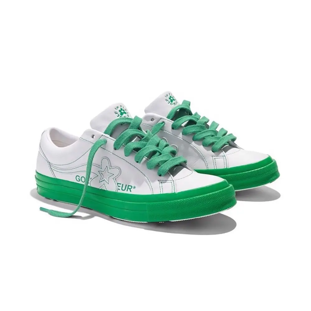 Alternative view of Giày Converse Golf Le Fleur x One Star Ox 'Kelly Green' 164025C