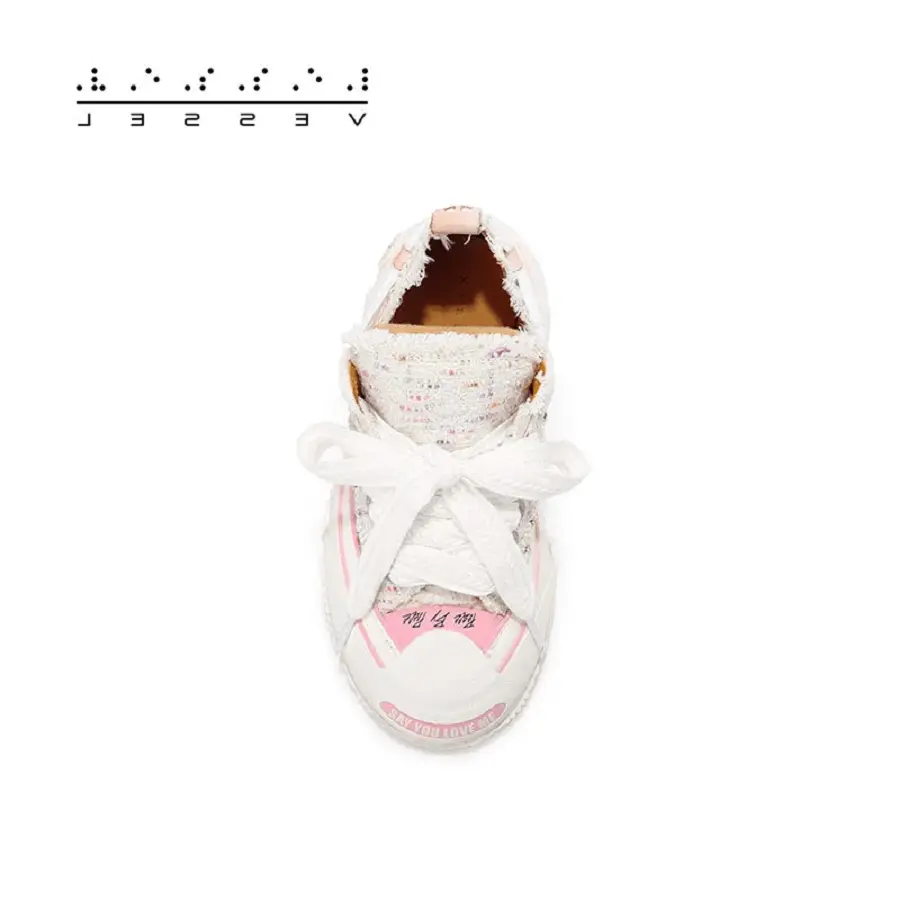 Giày xVESSEL G.O.P. 2.0 MARSHMALLOW Lows 'White Tweed' - Ảnh 5