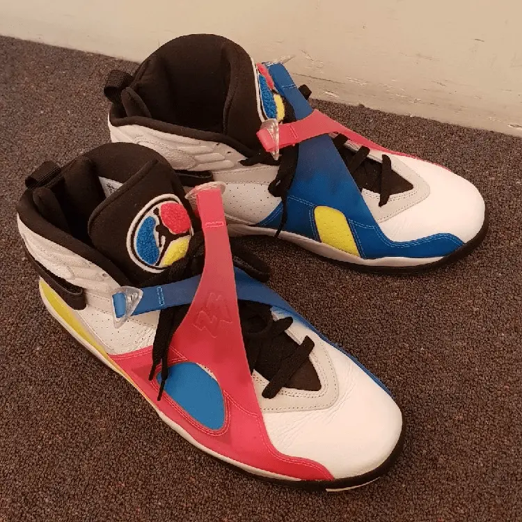 Giày Nike Air Jordan 8 Retro SP SE 'Multi-Color' BQ7666-100 - Ảnh 4
