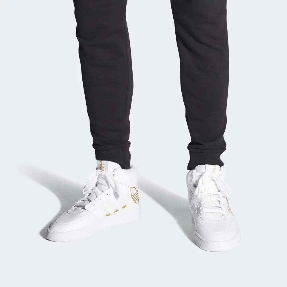 Giày Adidas Originals Drop Step XL 'White Metallic Gold' FV4874 - Ảnh 5