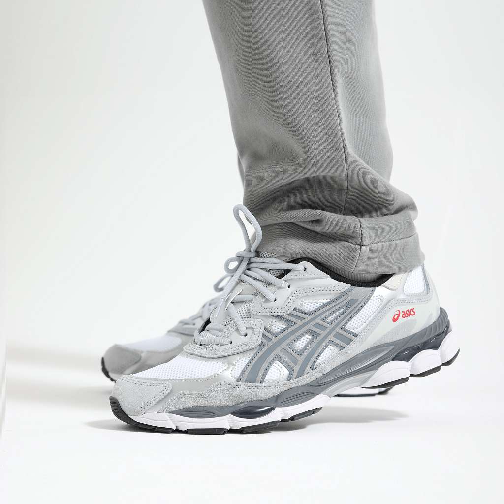 Giày Asics Gel NYC 'White Steel Grey' 1201A789-102 - Ảnh 5