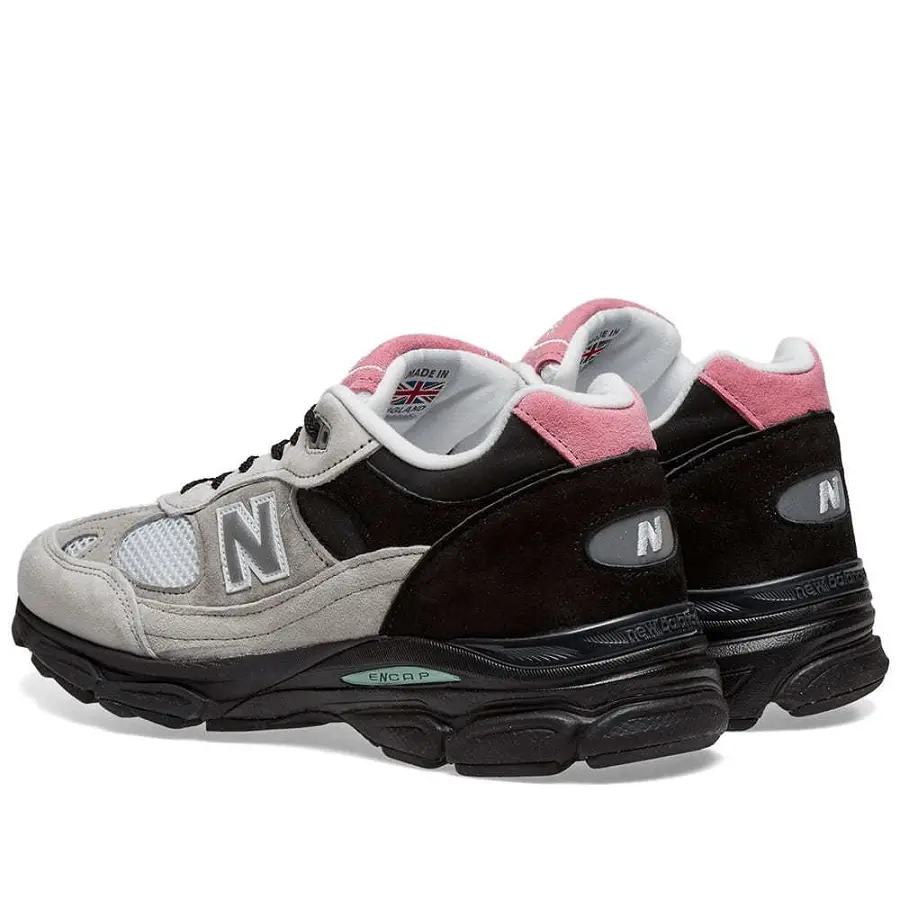 Giày New Balance 991.9 Made In UK ‘Grey Pink’ M9919FR - Ảnh 6