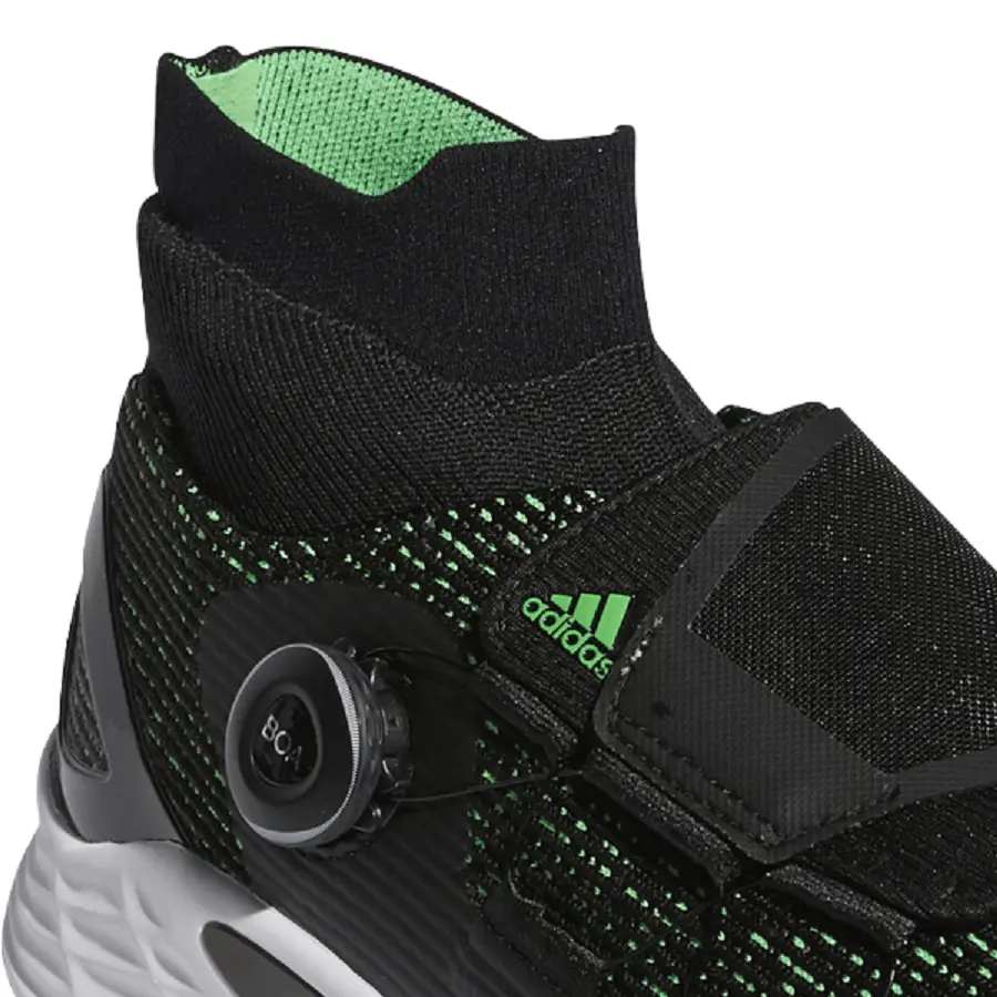 Giày Golf Adidas ZG21 Motion Primegreen BOA Mid 'Black Screaming Green' H68592 - Ảnh 3
