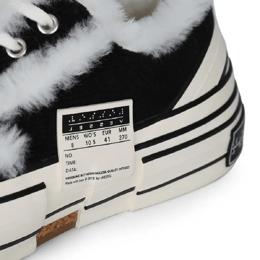 Giày XVESSEL G.O.P. Lows Winter Warmers - Ảnh 4