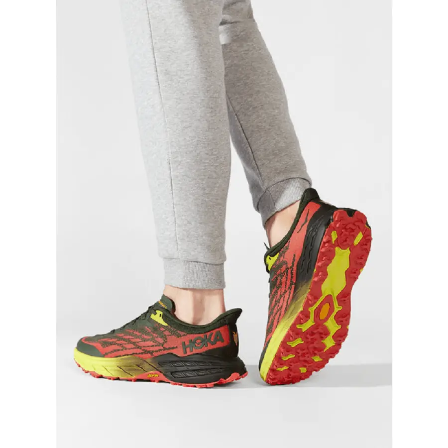 Alternative view of Giày Hoka One One Speedgoat 5 Red 1123157-TFST